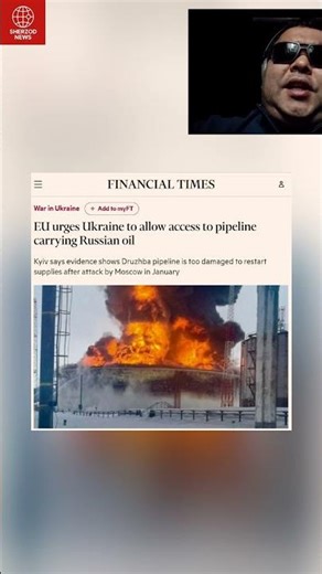 The EU demands that Ukraine open access to the oil pipeline.