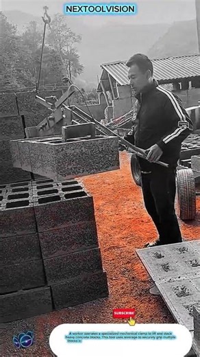 Équipement de levage automatique de blocs de béton : Une solution intelligente pour une construction