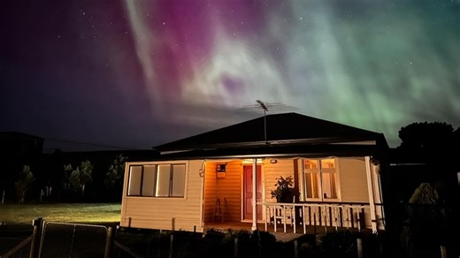 Spectacular aurora australis forecast to continue lighting southern skies to 2025