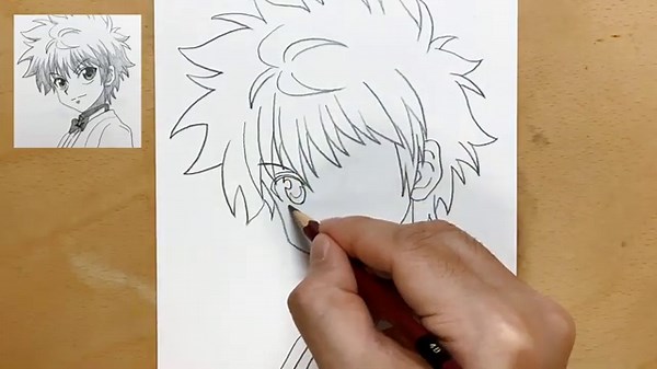 How to Draw Killua Step by Step || Hunter x Hunter Drawing || Easy Anime Art