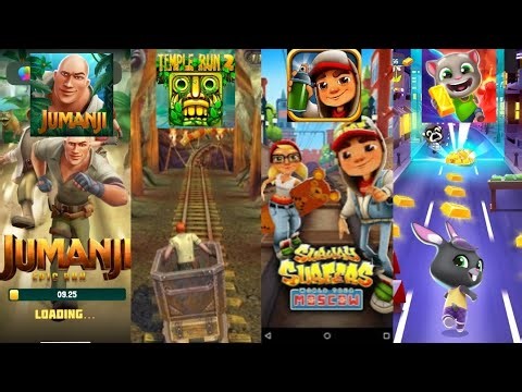 Temple Run 2 🆚 Subway Surfers 🆚 Tom Gold Run 🆚 Jumanji Epic Run