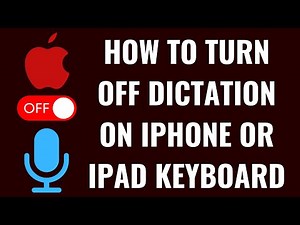 How to Turn Off Dictation on iPhone or iPad Keyboard