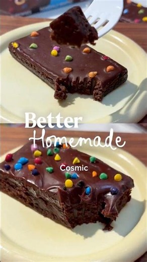 ✨ Better Homemade: COSMIC Brownies