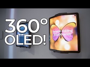 LG Display Killer OLED Concepts: 360-Degree Foldable and Much More!