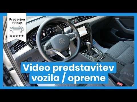 VW Passat Variant Business 2 0 TDI DSG PREDSTAVITEV VOZILA