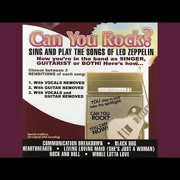 Communication Breakdown (With Guitar Removed)