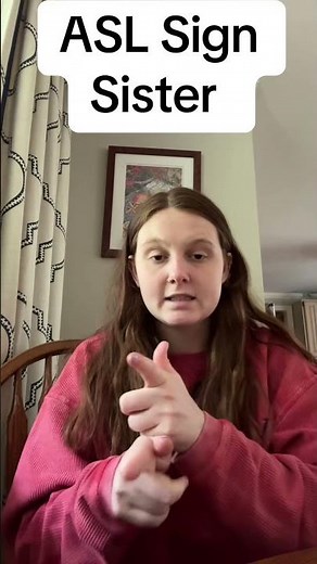 Learn How To Sign "Sister" in ASL for Beginners | American Sign Language #shorts