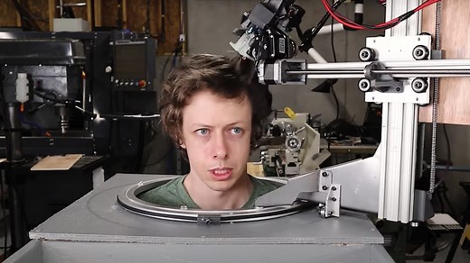 Inventor Builds Functioning Haircutting Robot