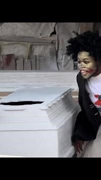 "Epic Coffin Prank: Scaring pranks in a coffin’s workshop #prankshorts #prankshortvideo