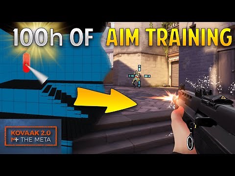 How Much I Improved After 100h of AIM TRAINING | Kovaak's FPS Aim Trainer