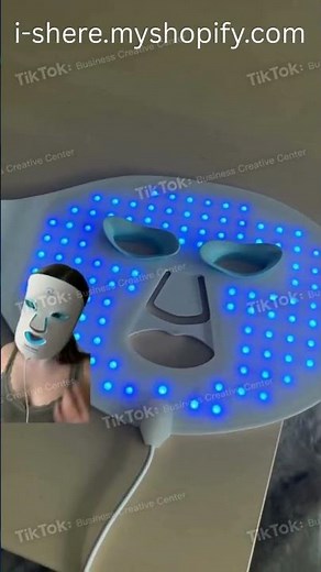 7-Color LED Face Mask ✨ | Light Therapy Skincare at Home