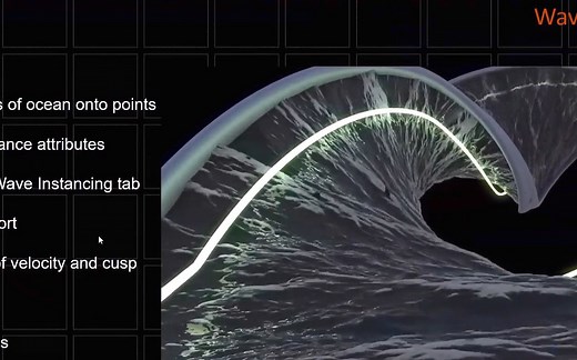 Houdini 16 水特效制作 详解海洋工具(中文字幕)