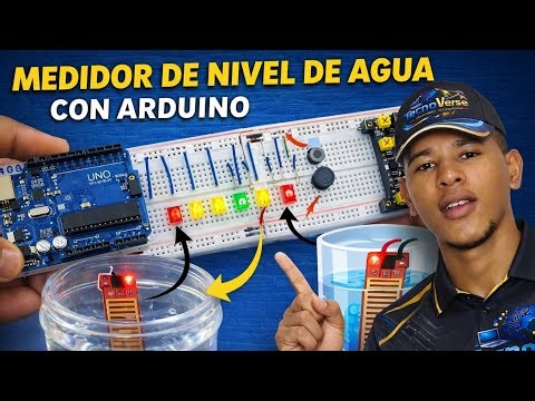Medidor de Nivel de Agua con Arduino 💧 | Proyecto Fácil