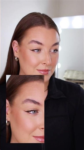 How to create the sharpest winged eyeliner | easy eyeliner hack
