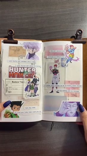 Journaling Ideas Inspired by Hunter x Hunter Anime