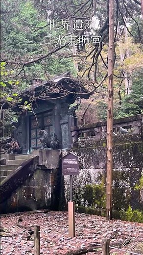 日光東照宮、奥宮への道のりNikko Toshogu Shrine, the path to the inner shrineショート#10