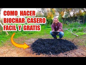 How to Make BIOCHAR in a very EASY way