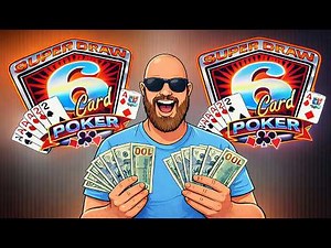 6 Card Video Poker — Quads After Quads!