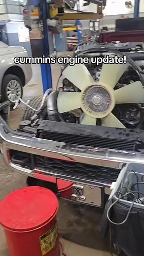 It looks like we're going to be putting an engine in this cummins, I still have to figure out if i'm getting a short block or a long block, but we will figure that out probably today##transmissionbuildersoftiktok #dealershiptech #chryslertech #fypシ #fyp #fy #mechanicsoftiktok | Engine Owning Update