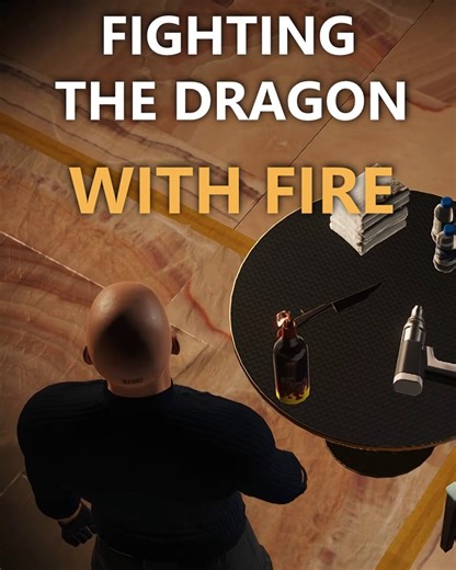 Fighting the Dragon with fire. 🔥Take on The Dragon 🐉 for FREE until April 26th and show us your best setup in the comments. 💬https://t.co/hZqQUFxog9#BruceLee #Agent47 #HITMAN