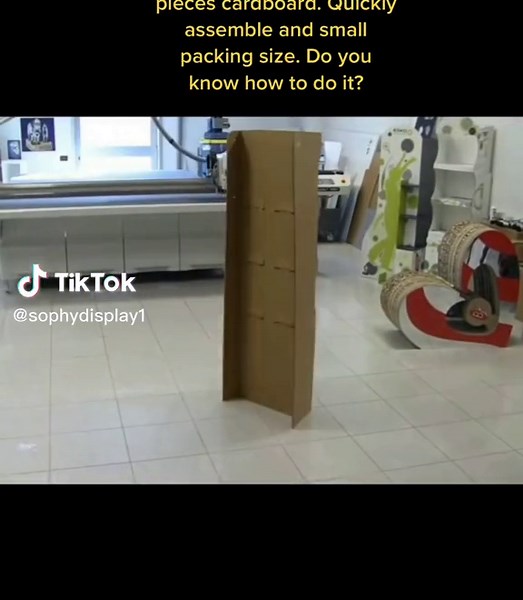 Display Stand: Assembling Your Custom Christmas POSM