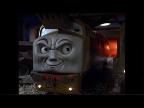 Thomas Magic Railroad movie clips (6/13) Distract Night