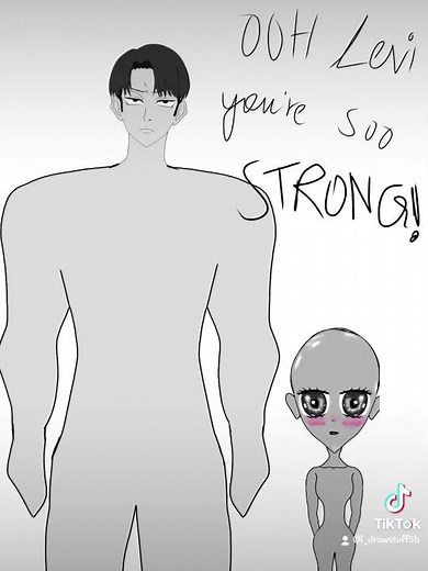 Y/n is more like an alien🗿#levi #yn #aot #memes