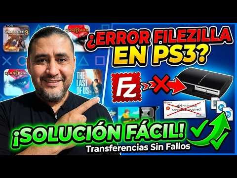 How to Fix "Invalid character sequence received" Error When Transferring PS3 Games in FileZilla