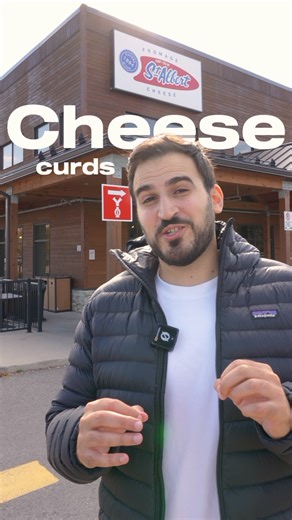 How cheese curds are made! 🧀 Canada is famous for poutine, and today I’m visiting one of the best and oldest cheesemakers in the country, @fromageriestalbertcheese. They took me through the entire process, from fresh milk all the way to those squeaky, delicious curds! 📍150 St. Paul St, St-Albert, ON | Wassim A.K.