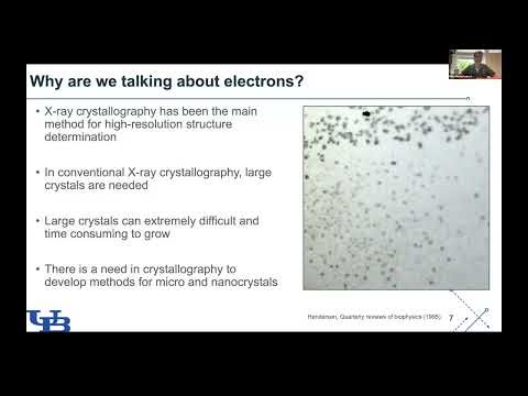 MicroED – Mike Martynowycz at the 5th LBMS Annual Cryo-EM Course