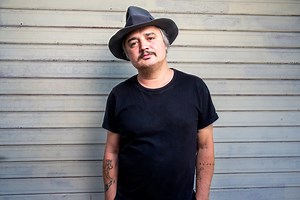 Moment Pete Doherty runs from flat where student was 'thrown off first-floor balcony'