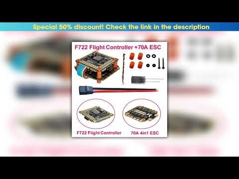 Flash Sale F7/F722 V3 PLUS FC 12s esc fpv stack fpv freestyle drone ardupilot esc stack flight cont