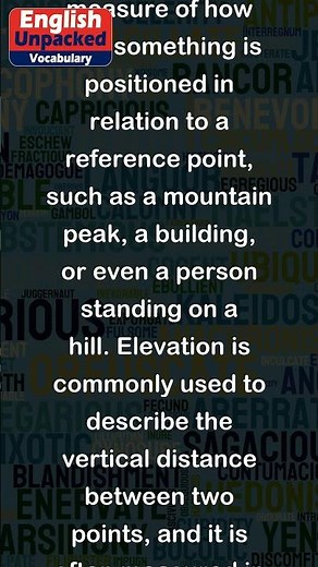 Elevation