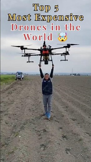 Top 5 Most Expensive Drones in the World 🤯 #drone #droneview
