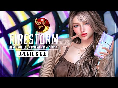 UPDATE Firestorm 6.6.8 | Quick Tutorial Second Life 2023 | NEW Profile / Iventory / Camera