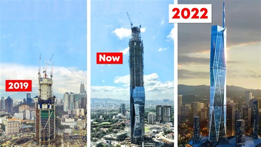 The world's new second tallest skyscraper (Merdeka PNB 118)