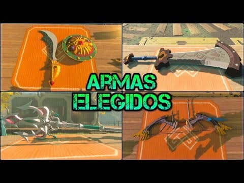 Como Fabricar Las Armas De Los Campeones Zelda Breath Of The Wild