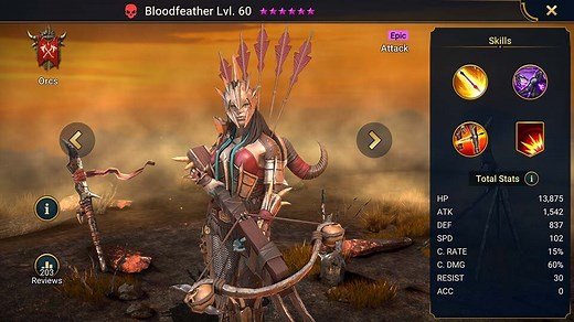 Bloodfeather - HellHades - Raid Shadow Legends