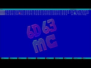 Midnight Commander #3 hexediting in mc, mcview as LINUX Hex editor, diffviewer