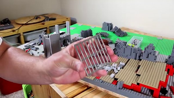 LEGO Mountain Castle MOC In-Depth Build Breakdown