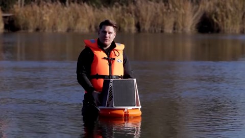 AI-powered water pollution monitor wins global Dyson Award