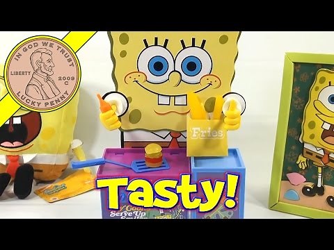 SpongeBob SquarePants Gummy Krabby Patty and Kelp Fries Maker Set, CraZArt