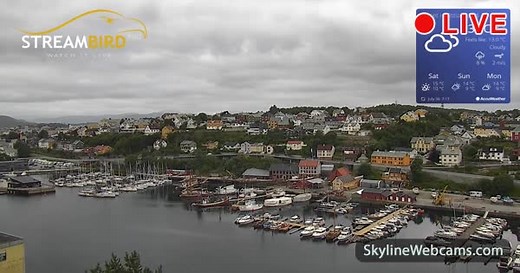 【LIVE】 Webcam Kristiansund-Panorama | SkylineWebcams