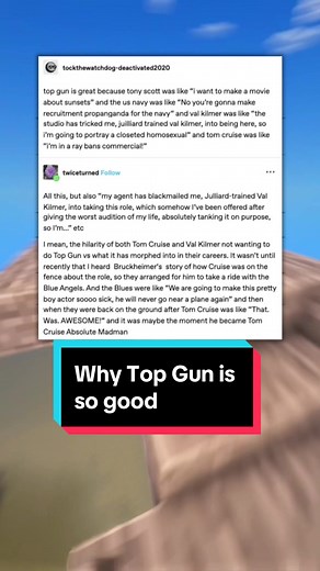 Why Top Gun is So Good: A Hilarious Behind-the-Scenes Story