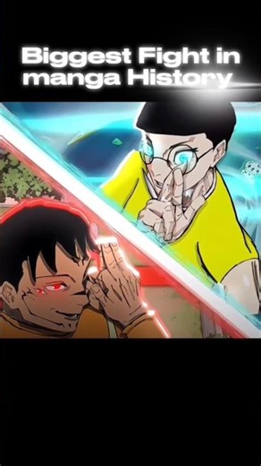 Nobita vs Gian jjk verson #doraemon #mangafight #jujutsukaisen