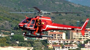 Var: attaqué par une chèvre sauvage, il est sauvé par l'hélicoptère des pompiers