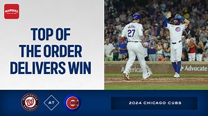 4.5K views · 150 reactions | RECAP: Cubs rally late in game one against Nationals! | Marquee Sports Network | Facebook