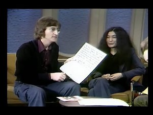 THE DICK CAVETT SHOW John Lennon, Yoko Ono, and Shirley MacLaine