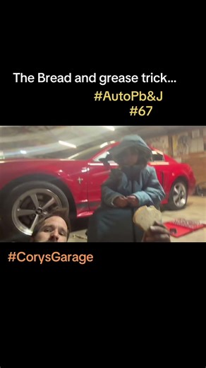 The old pilot bushing removal trick. #Bread #Grease #shesnotimpressed #corysgarage