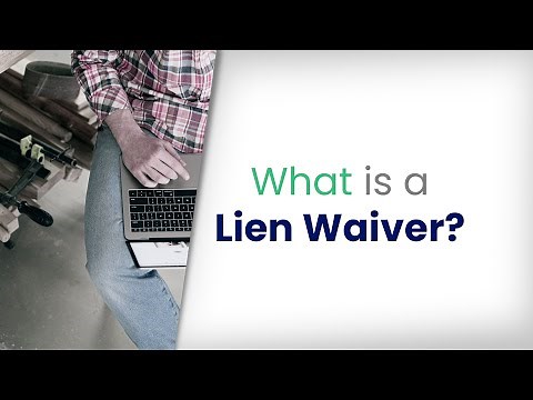 Lien Waivers for Beginners
